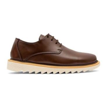 Imagem de Sapato Social Oxford Derby Tratorado Confortável Macio-Masculino