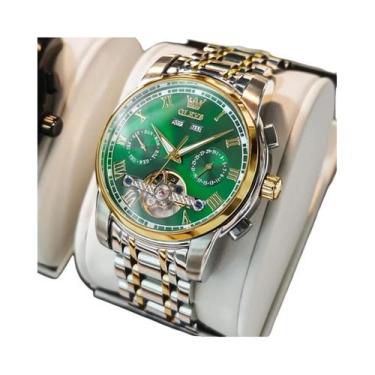 Imagem de Relógio Masculino Automático Mecânico De Negócios À Prova d'Água Com P