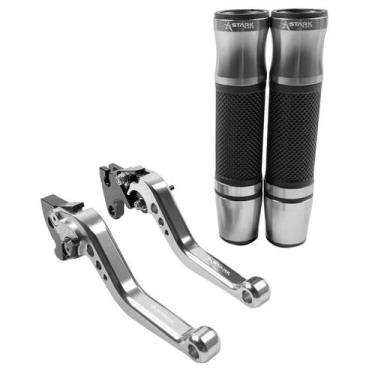 Imagem de Kit Manete Manopla Esportivo Xt660r Xt 225 Dt 200 Tdm 225 - Stark Race