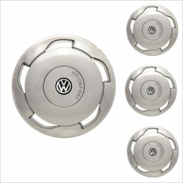 Imagem de Jogo Calota Aro 14 Orbital Volkswagen + Emblema Resinado - Grid