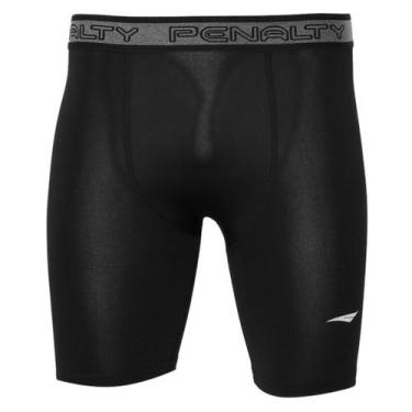 Imagem de Bermuda Masculina De Compressao Penalty 3311849000 Skin 184, Preto, M