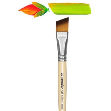 Imagem de Pincel Condor Chanfrado Sintetico Cabo Curto 427-16