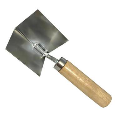 Imagem de Desempenadeira Espatula De Canto Interno 90 Compel Aço Inox