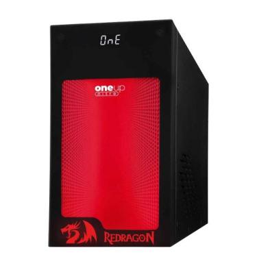 Imagem de Nobreak Gamer Redragon One Up Nitro TI, RGB, 2000 VA, by Ragtec, Entra