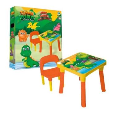 Imagem de Mesinha Infantil Com Cadeira Turma Do Dino Monte Libano - Monte Líbano