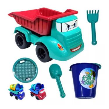 Imagem de Caminhão Basculante de Brinquedo com Balde e Acessórios - Apas Industr