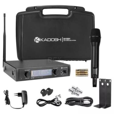 Imagem de Microfone Sem Fio Kadosh K 1501m Profissional