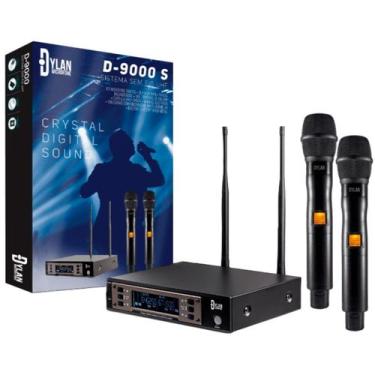 Imagem de Microfone Sem Fio Dylan D-9000S - 200 Canais (Duplo)
