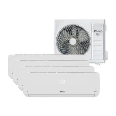 Imagem de Ar Condicionado Quadri Split Philco 42000 BTUs (HW 12K+12K+12K+12K) Qu