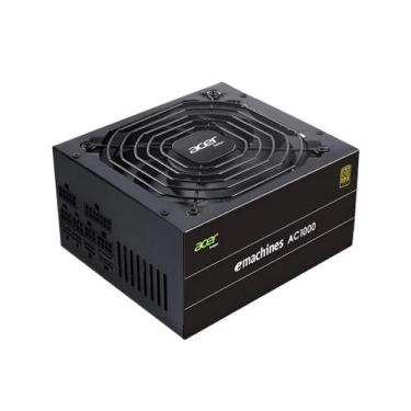 Imagem de Fonte atx full modular 1000w ac1000 com cabo de forca pfc ativo 80 plu