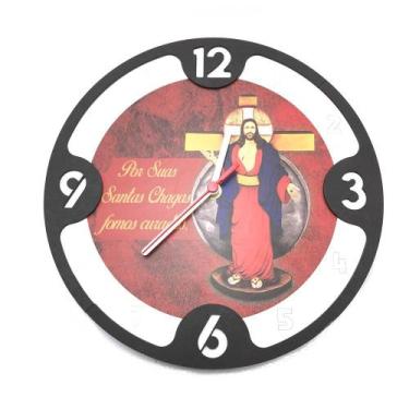 Imagem de Relógio Santas Chagas de Jesus de Parede - Padre Reginaldo Manzotti