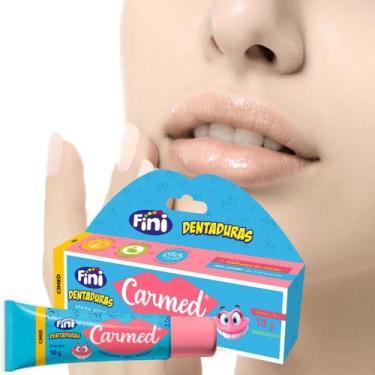 Imagem de Carmed Dentaduras Fini Hidratante Labial 10g Efeito Gloss - Cimed Carm