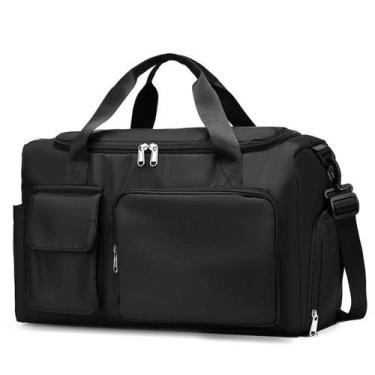 Imagem de Bolsa Mala Viagem 26L Com Porta Tênis Alça Transversal Multifuncional 
