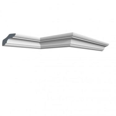 Imagem de Kit 90m Linear Roda Teto Perfil de Poliestireno C70 Branco Homestar