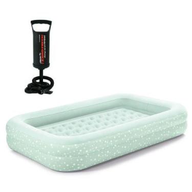 Imagem de Colchão Inflável Cama Infantil Veludado Noite Feliz - Intex