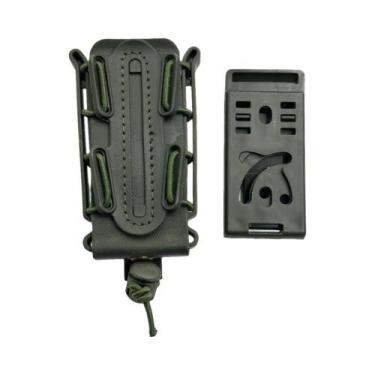 Imagem de Coldre De Magazine De Caça De Liberação Rápida 9mm Molle Scorpion AR15