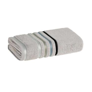 Imagem de Toalha de Rosto Karsten Lumina Avulsa 500g/m² Fio Penteado - - Platina