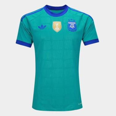 Imagem de Camisa Seleção Goleiro Seleção Argentina Away 2026 s/n Torcedor Adidas