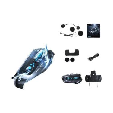 Imagem de Intercomunicador Bluetooth Para Capacete De Motocicleta Com Bateria De