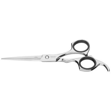 Imagem de Tesoura para Cabelo Tramontina em Aço Inox com Fio Laser e Apoio Fixo 