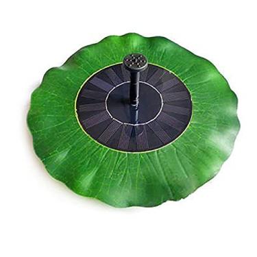Imagem de Yajun Fonte solar impermeável bomba de água para ambientes externos, fonte flutuante circular de 1,4 W com 4 bocais para decoração de jardim,