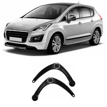 Imagem de Bandeja Peugeot 3008 Dianteira (2008 Até 2016) Impacto - O Par