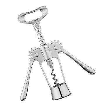 Imagem de Abridor de Vinho e Cerveja Saca Rolhas Aço Inox Gourmet