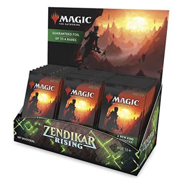Imagem de Magic: The Gathering Zendikar Rising Set Booster Box | 30 Packs (360 Cards) + 1 Box Topper | Foil in Every Pack
