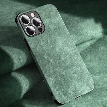 Imagem de Capa de telefone de couro fashion para iphone 13 12 11 pro max mini xr xs x 8 7 plus se 2020 capa traseira de silicone macio, verde, para 13 mini 5.4