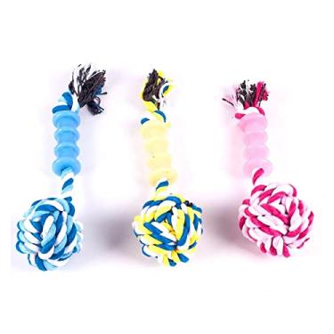 Imagem de Brinquedo Para Cães Mordedor Tutelo Bolinha com Corda