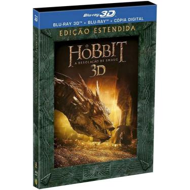 Imagem de O Hobbit Estendido - Blu Ray 3D + Blu Ray + Cópia digital