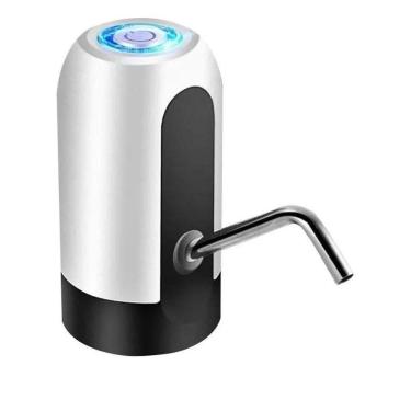 Imagem de Bomba Eletrica Automatica P/Garrafão Galão Agua Recarregavel