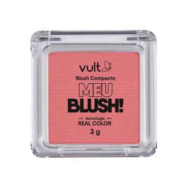 Imagem de Blush Compacto Vult Meu Blush Cor Rosa Perolado 3g