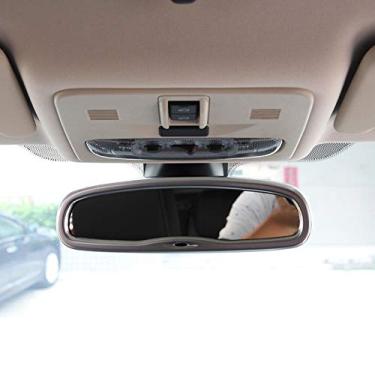 Imagem de JIERS Para Land Rover Freelander 2 2009-2015, ABS cromado estilo de carro moldura de espelho retrovisor interno acessórios adesivos