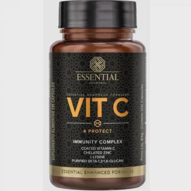 Imagem de Vitamina C - 4 Protect - (120 Capsulas) - Essential Nutrition