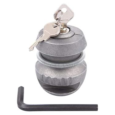 Imagem de NC Reboque universal Hitchlock anti-roubo reboque engate engate trava de reboque bola caravana trava