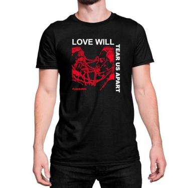 Imagem de Camiseta T-Shirt Love Will Tear Us Apart Pleasures Algodão - Mecca