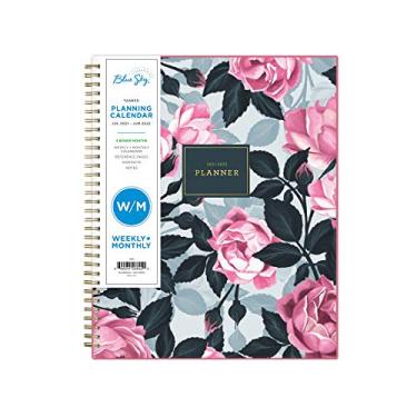 Imagem de Agenda planner semanal e mensal Roosevelt Blue Sky, ano acadêmico 2021-2020, 21,5 x 27,9 cm, rosa (128692)