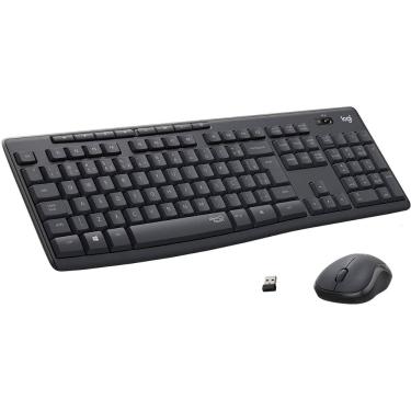 Imagem de Kit Teclado e Mouse sem Fio Logitech MK295 Silent Touch - ABNT2 - 920-009793