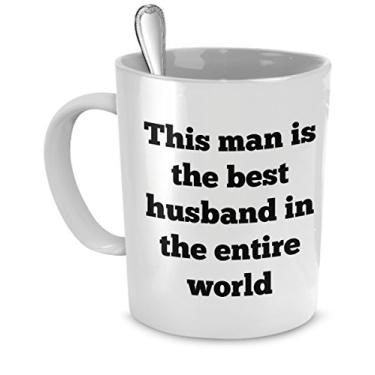 Imagem de Caneca de presente personalizada para marido - Adicione uma foto - Marido