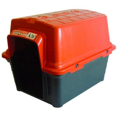 Imagem de Casa Furacão Pet de Plástico Vermelho - Nº 02