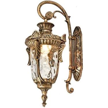 Imagem de Luminária De Parede Externa Vitoriana À Prova D'água IP65 Luz De Jardim Para Celeiro De Pescoço De Ganso, Luz De Parede Para Garagem, Varanda, Luzes De Segurança Montadas Na Parede Externa, Lanter