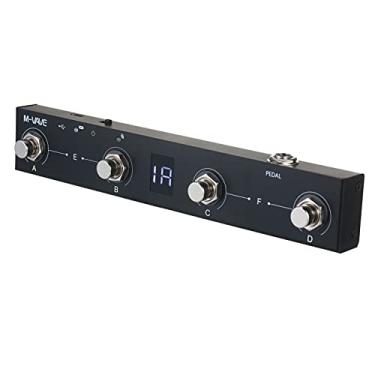 Imagem de Bozony M-VAVE Chocolate BT Controlador MIDI sem fio Recarregável 4 Botões Controlador de pedal MIDI portátil Controle APP
