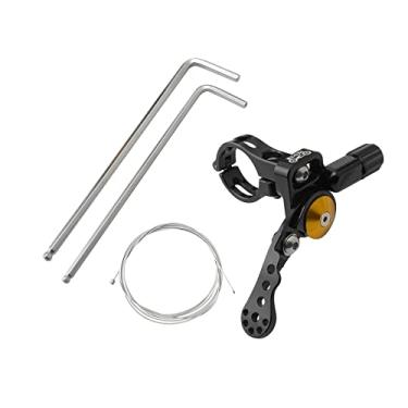 Imagem de oshhni de com conta- de bicicleta de estrada de montanha, de controle do espigão com conta- de bicicleta com chave e, 22,2MM Preto