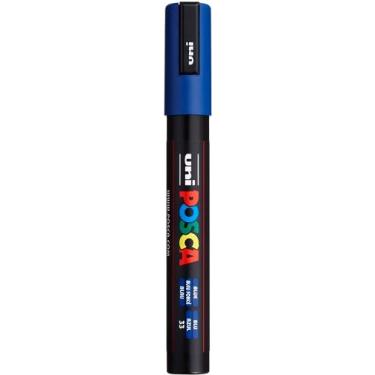 Imagem de Marcador de tinta acrílica Posca, médio, largura azul 1,8 mm a 2,5 mm