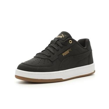 Imagem de PUMA Tênis infantil unissex Caven 2.0 Nobuck, Puma Preto-Puma Preto-Ouro, 5 Big Kid