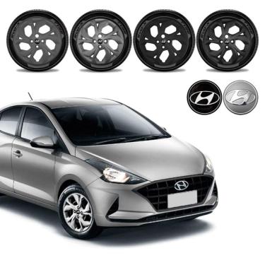 Imagem de Jogo calota Hyundai HB20 Sedan Hatch 2020 a 2021 Aro 15