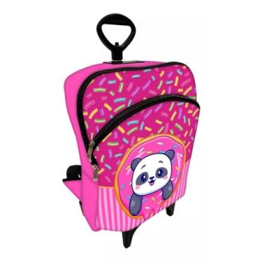 Imagem de Mochila Juvenil C/Rodinha Panda Docinho