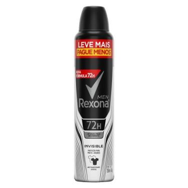 Imagem de Rexona Men 72h Invisible Desodorante Aerossol Masculino 250ml