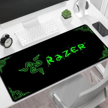 Imagem de Razer Anime Mouse Pad  Grande Gaming Computer Desk Mat  Acessórios para PC  Teclado Mousepad  Gamer